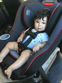 Infant in car seat