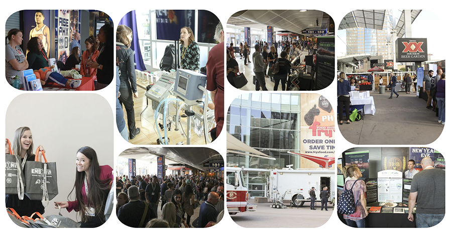 Pictures of exhibitors