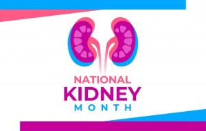 National Kidney Month logo