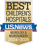 US News Best Children's Hospital Badge Neurology