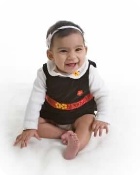Smiling baby