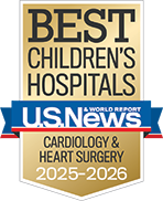 US New Best Children's Hospital Cardiology & Heart Surgery