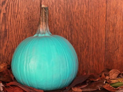 Teal pumpkin