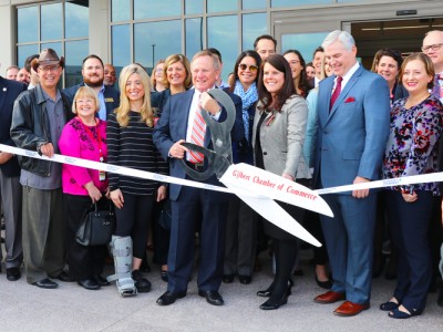 Ribbon cutting ceremony
