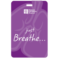Cystic Fibrosis Just Breathe Phoenix Children's Badge