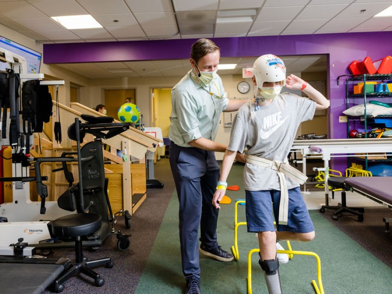 Dr. Stanton and male patient