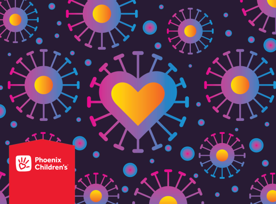 Coronavirus and Congenital Heart Disease (CHD) graphic