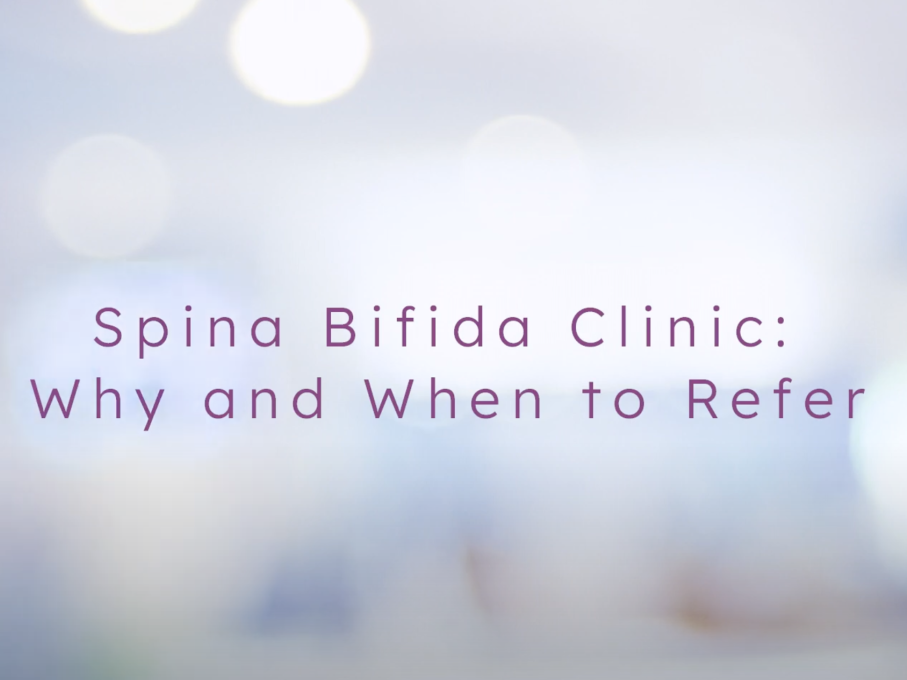 Spina Bifida Video Still