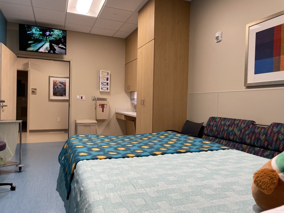 Sleep Lab patient room