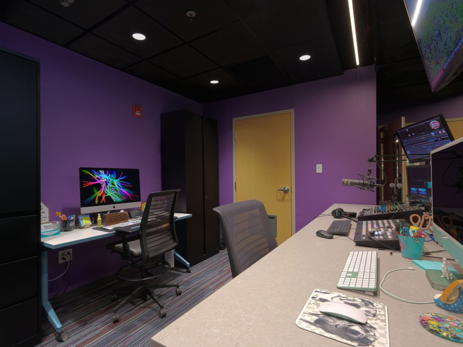 Recording studio in The Zone