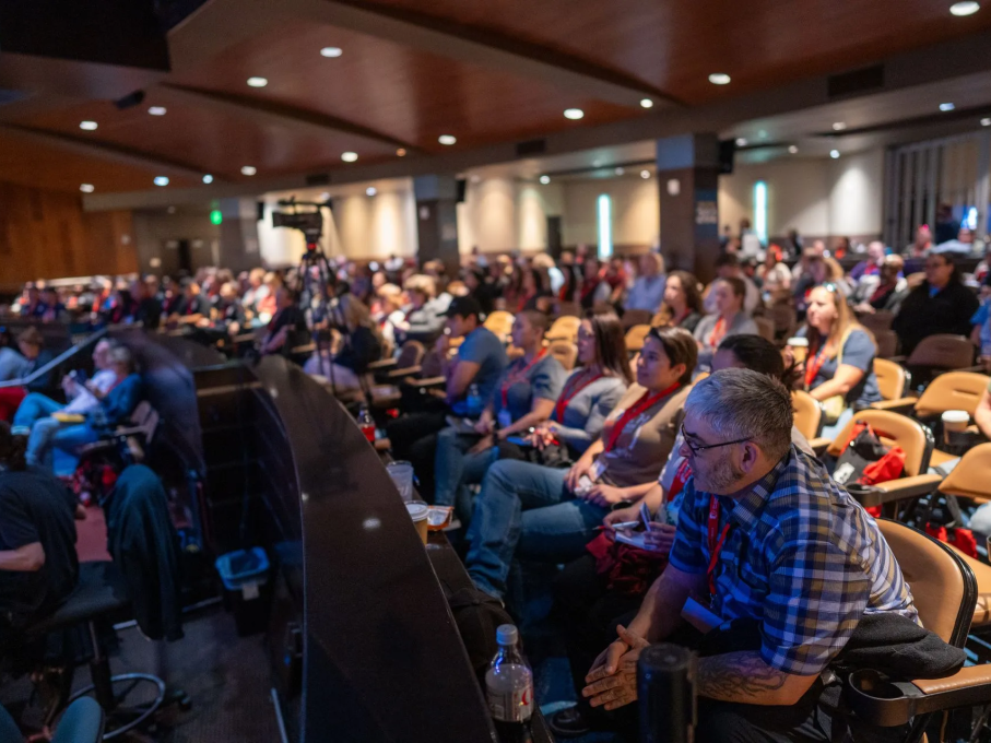 Audience at EMS conference