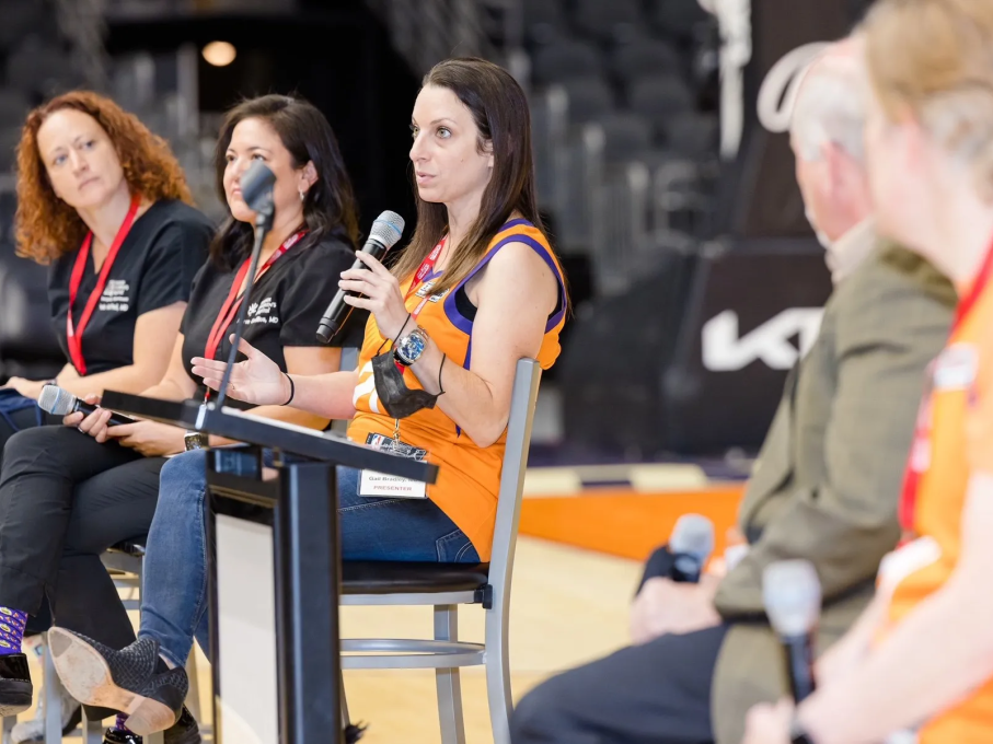 Panel of speakers at EMS conference