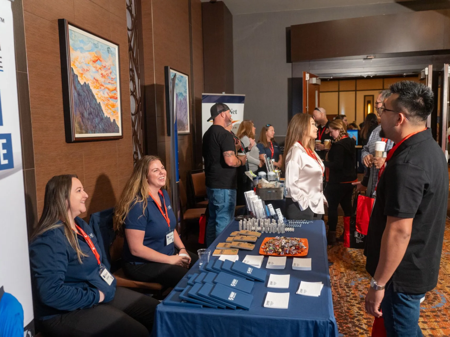 Maricopa Ambulance reps at EMS conference