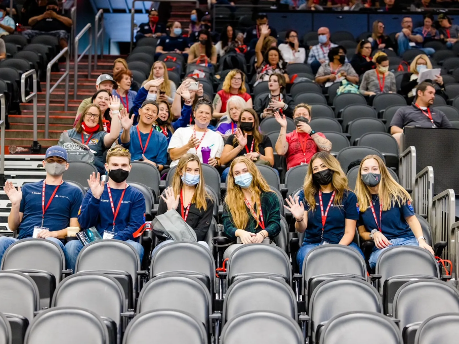 Audience at EMS conference