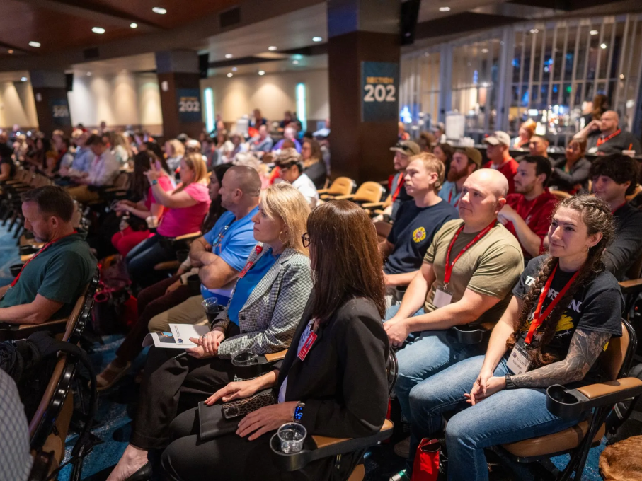 Audience at EMS conference