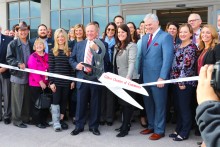 Ribbon cutting ceremony